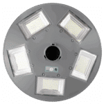 Luminaria Solar LED 150W 15000Lm 6000&ordm;K IP67 Panel: 6V 18W Bater&iacute;a: 3,2V 15000MaH Gris - Imagen 5