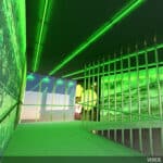 Tubo LED T8 18W 1.500Lm 120Cm Difusor Opal - Verde 40.000H  [HO-T8-1200-18W-G-O] - Imagen 4