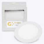 Placa LED 12W 860Lm 4200&ordm;K Circular Estuche Personalizado 40.000H [GR-RDP09-12W-W-EP02]