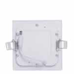 Placa LED 6W 400Lm 6000ºK Cuadrada 40.000H [JL-GP-LZ-4]