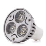 Bombilla LED GU10 3W 300Lm 6000ºK 40.000H [JL-GU10-3X1W-A-CW]