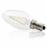 Bombilla LED E14 2W 144Lm 2000ºK Filamento 40.000H [JTX-J14DHA22-WW]