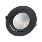 Foco Downlight LED 40W  4000Lm 4200&ordm;K Orientable UGR17 50.000H Negro - Imagen 4