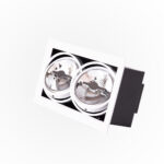 Foco Downlight Cardan LED 24W 2.400Lm 6000&ordm;K CREE RA►90 40.000H [JW-CAR-LED-2x12W-CW]