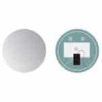 Espejo Iluminado Ba&ntilde;o "Lisboa" &Oslash;80Cm Blanco Fr&iacute;o Sensor Antivaho/On-Off [LIMEX-LISB002/80 - Imagen 3