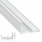 Perf&iacute;l Aluminio Tipo E 2,02M - Bruto - Imagen 3