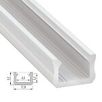 Perf&iacute;l Aluminio Tipo X 2,02M - Imagen 3