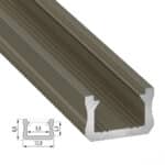 Perf&iacute;l Aluminio Tipo X 2,02M - Imagen 5