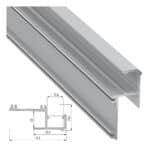 Perf&iacute;l Aluminio  IPA12 2,02M - Imagen 3