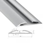 Perf&iacute;l Aluminio Tipo RETO 2,02M - Imagen 5