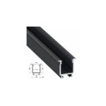 Perf&iacute;l Aluminio Tipo W 2,02M - Bruto - Imagen 4