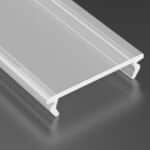 Difusor Doble PMMA Perfiles  SILEDA, inSILEDA, DILEDA, inDILEDA,UNICO, DOPIO, TALIA, inTALIA 2,02M - Opal - Imagen 3