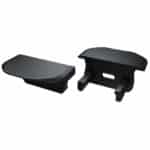 Tap&oacute;n Final Perf&iacute;l Tipo B Acabado Redondo - Pl&aacute;stico Blanco-Con Agujero - Imagen 5