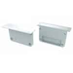 Tap&oacute;n Final Perf&iacute;l Tipo INSO - Plastico - Blanco - Imagen 3