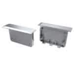 Tap&oacute;n Final Perf&iacute;l Tipo INSO - Plastico - Blanco - Imagen 4