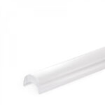 Perfíl Aluminio para Tira LED Difusor Transparente LLE-ALP001-RL x 2M