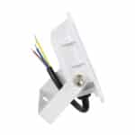 Foco Proyector LED 10W 800Lm 6000ºK IP66 Regulable 60,000H Acabado Blanco [LM-6001-W-CW]