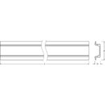[LVE-4058075278257] Ledvance Perfíl Plano Tiras LED -PF03/UW/25X7/12/1 1M - Imagen 3