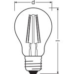 [LVE-4058075293090] Ledvance/Osram Bombilla LED "Classic" E27 4W 410Lm 2400K 300&ordm; IP20 - Imagen 4