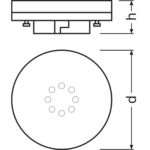 [LVE-4058075433465] Ledvance/Osram Bombilla LED Spot GX53 6W 470Lm 4000K 120º IP20 - Imagen 4