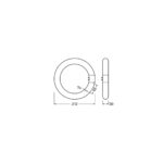 [LVE-4058075604612] Tubo LED T9 Ledvance/Osram G10q 12W 1320Lm 4000K 120&ordm; IP20 - Blanco Natural - Imagen 4