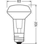 [LVE-4058075607910] Ledvance/Osram Bombilla LED Spot E27 2,6W 210Lm 2700K 36&ordm; IP20 - Imagen 3