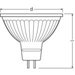 [LVE-4058075609334] Ledvance/Osram Bombilla LED Spot GU5,3 7,8W 500Lm 4000K 36º IP20 Regulable - Imagen 3