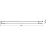 [LVE-4058075824034] Tubo LED T8 Ledvance/Osram G13 24W 3600Lm 6500K 190&ordm; IP20 Regulable - Imagen 3