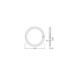 [LVE-4099854042560] Tubo LED T9 Ledvance G10q 24W 2900Lm 4000K 110&ordm; IP20 - Imagen 3