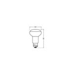 [LVE-4099854047954] Ledvance/Osram Bombilla LED Spot E27 4,9W 345Lm 2700K 36&ordm; IP20 Regulable - Blanco Muy C&aacute;lido - Imagen 3