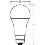 [LVE-4099854048821] Ledvance/Osram Bombilla LED "Classic" E27 10W 1055Lm 2700K 200º IP20 - Imagen 4