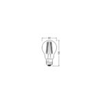 [LVE-4099854060595] Ledvance/Osram Bombilla LED "Classic" E27 11W 1521Lm 2700K 300&ordm; IP20 Regulable - Blanco Muy C&aacute;lido - Imagen 3