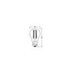 [LVE-4099854065330] Ledvance/Osram Bombilla LED "Classic" E27 4,2W 470Lm 2700K 300&ordm; IP20 Regulable - Imagen 3