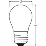 [LVE-4099854067631] Ledvance/Osram Bombilla LED "Classic" E27 2,8W 250Lm 2700K 320&ordm; IP20 Regulable - Blanco Muy C&aacute;lido - Imagen 3
