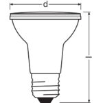 [LVE-4099854071133] Ledvance/Osram Bombilla LED Spot E27 6,4W 350Lm 2700K 36&ordm; IP20 Regulable - Imagen 3
