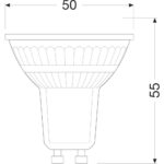 [LVE-4099854071690] Ledvance/Osram Bombilla LED Spot GU10 2W 360Lm 2700K 36&ordm; IP20 - Imagen 4