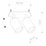 L&aacute;mpara de Techo "Eye" [MIM-9395] - Imagen 3