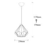 L&aacute;mpara Colgante "Kuantan" [OPV-521SHN3392] - Imagen 3