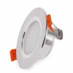 Foco Downlight LED 5W 400Lm 6000&ordm;K Aro Plateado 40.000H [PCE-DL5W-P-CW]
