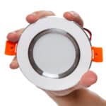 Foco Downlight LED 5W 400Lm 6000&ordm;K Aro Plateado 40.000H [PCE-DL5W-P-CW] - Imagen 4