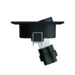 Juego de 3 Aros Empotrables Philips "Donegal" Cuadrado Cromado GU10 - Sin Bombilla - Imagen 6