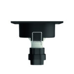 Juego de 3 Aros Empotrables Philips "Donegal" Cuadrado Cromado GU10 - Sin Bombilla - Imagen 7