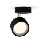 Lámpara de Techo Signify "Bracia Spot" 1x5,5W 2700º Negro [PH-8720169174740]