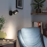 Lámpara de Techo Signify "Bracia Spot" 1x5,5W 2700º Negro [PH-8720169174740]