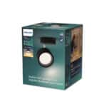 Lámpara de Techo Signify "Bracia Spot" 1x5,5W 2700º Negro [PH-8720169174740]