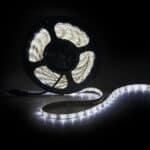 Tira de 300 LEDs 24W 1.200Lm CRI85 6000&ordm;K SMD3528 12VDC IP65 x5M 40.000H [PL219002W]-Blanco - Imagen 4