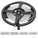 Tira de 600 LEDs 48W 2.400Lm CRI85 6000&ordm;K SMD3528 12VDC x5M 40.000H [PL219005W]-Blanco