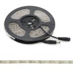 Tira de 600 LEDs 48W 2.400Lm CRI85 6000&ordm;K SMD3528 12VDC IP65 x5M 40.000H [PL219006W]-Blanco