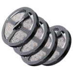Pack 4 Tiras LED 72W 4200Lm 300 X SMD5050 12VDC IP33 x5M 40.000H [PL-219012-RGB-IP33-PK4-AP] - Imagen 4