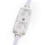 M&oacute;dulo 1.2W 70Lm 4200&ordm;K 2 LEDs PRO 5630 Inyectado IP67 &Oacute;ptica 50.000H  [RA-BL-5630W02-LENSRW